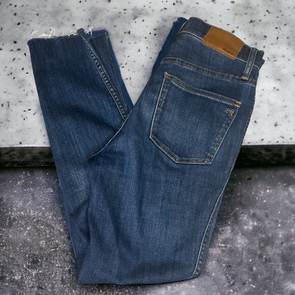 Madewell 10" High-Rise Skinny Crop Jeans: Button-Front TENCEL™ Denim Edi… - Picture 1 of 8